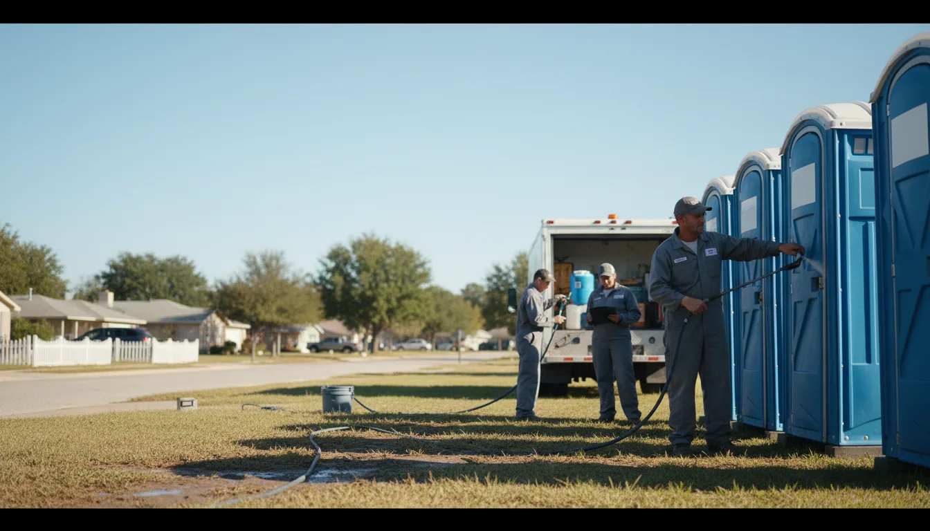 Long-Term Portable Toilet Rental in Patoka, IL near me